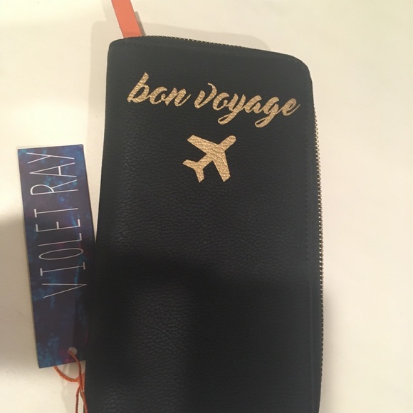 NWT Violet Ray black wallet - Picture 3 of 4